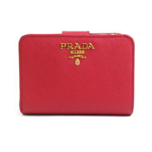 Prada Red Leather Wallet - Picture 1 of 4